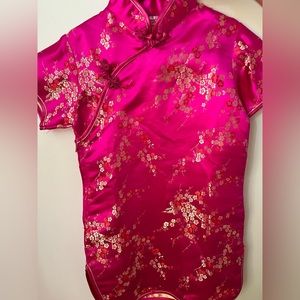 Little girl Qipao dress- Size 4
